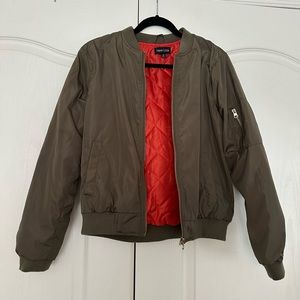Olive Green Bomber